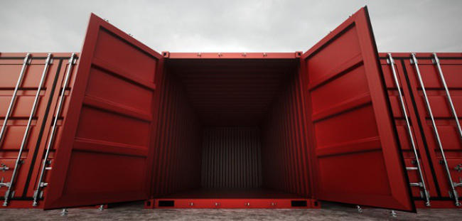 20 ft used conex containers
